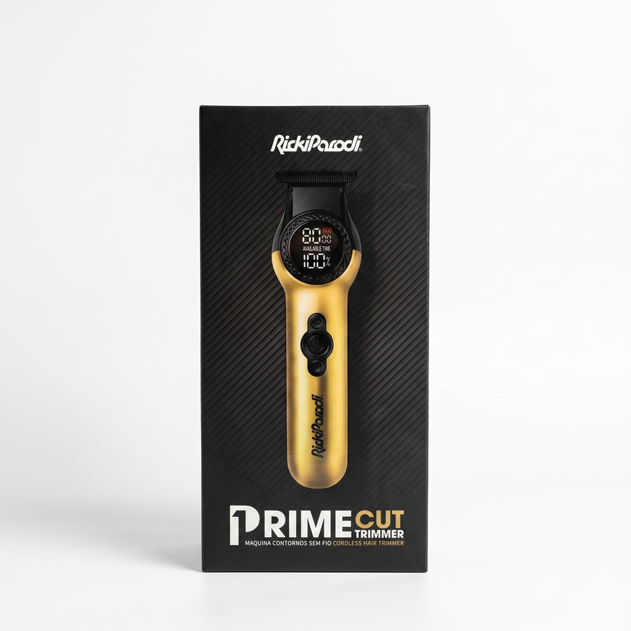 RickiParodi Prime Cut Trimmer Máquina de Contornos Sem Fio 8.000RPM