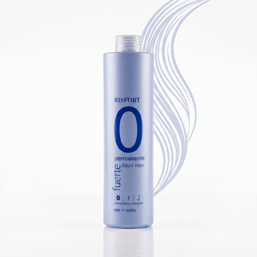 Risfort Permanente Liquid Wave Ondulação Profissional 500ml 0 - Forte | Cabelo Forte
