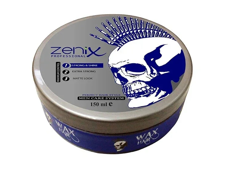 Zenix Hair Wax Extra Strong - Shine 150ml - Ilha dos cosméticos