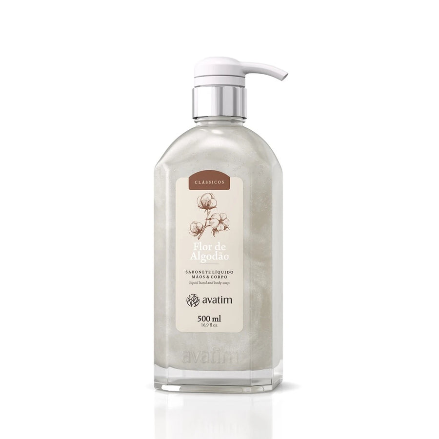 Avatim Flor de Algodão Sabonete Líquido 500ml