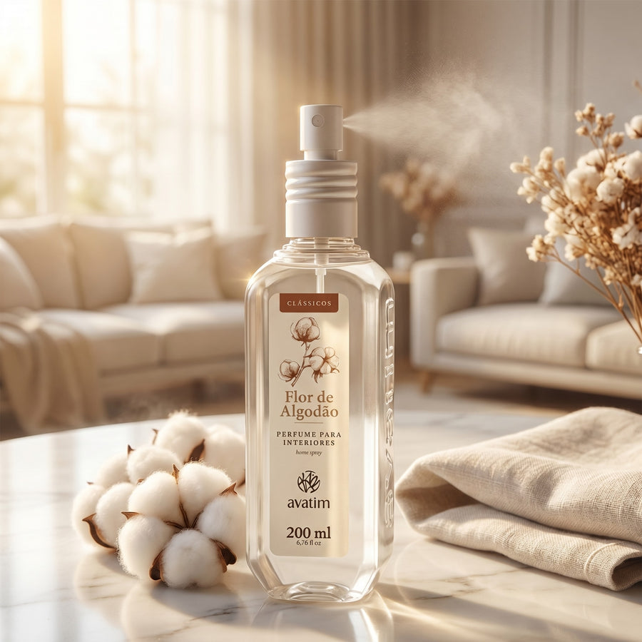 Avatim Flor de Algodão Perfume para Interiores 200ml