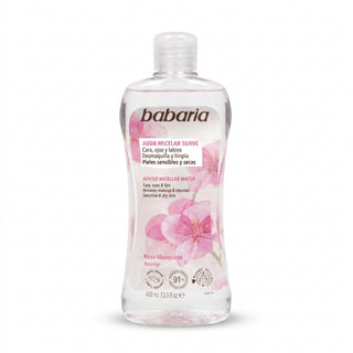 Babaria Água Micelar Suave Rosa Mosqueta 400ml