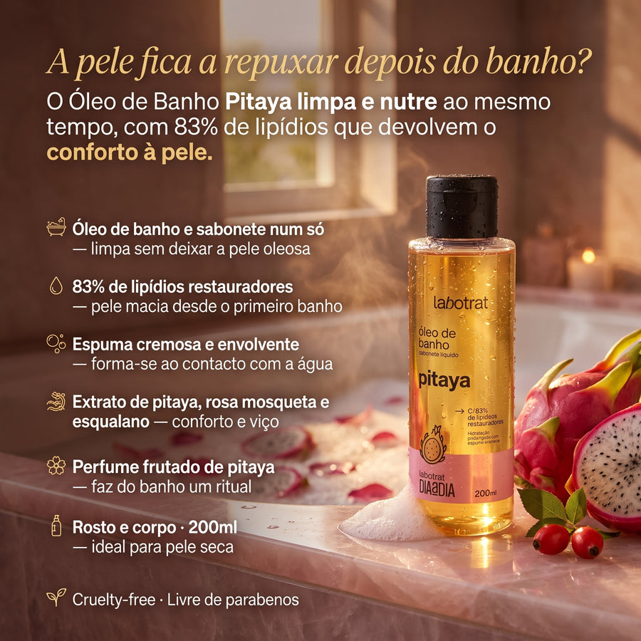 Labotrat Sabonete Óleo de Banho Pitaya 200ml
