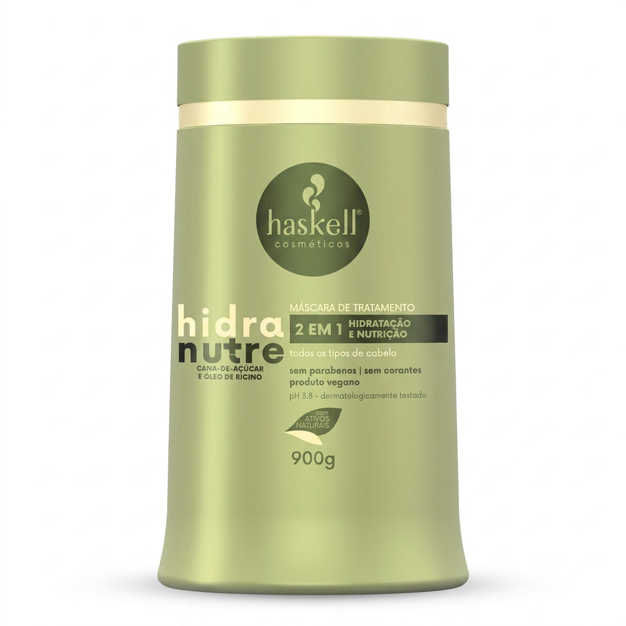 Haskell Hidranutre Máscara Hidratação e Nutrição 300g e 900g 900g