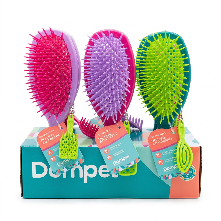Dompel Escova Favo Oval