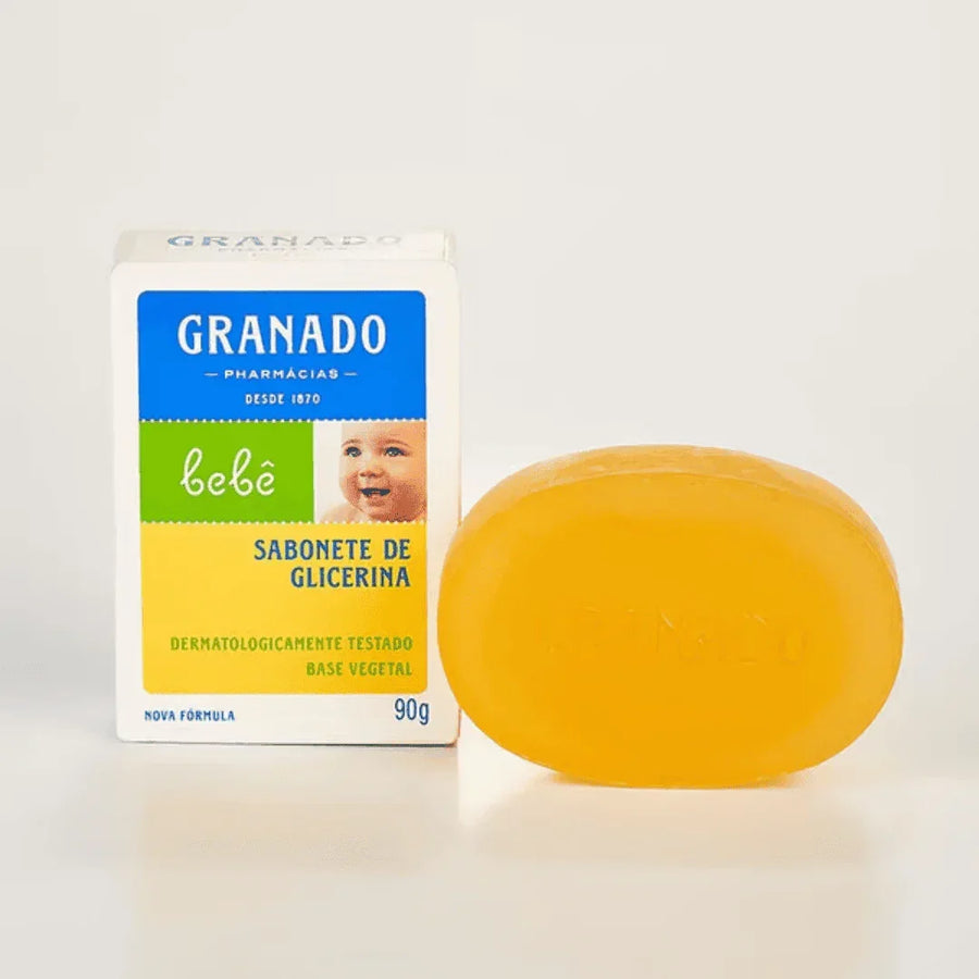 Granado Sabonete de Glicerina Bebé 90g - Ilha dos cosméticos