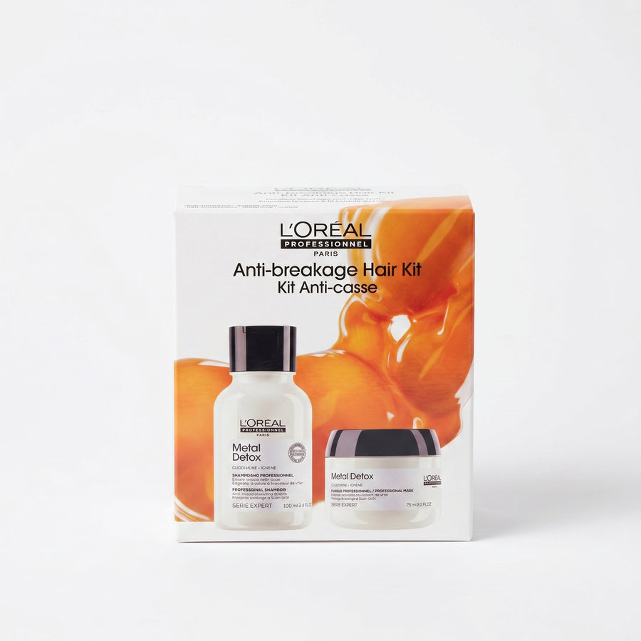 L'Oréal Professionnel Metal Detox Pack Anti-Quebra — Shampoo 100ml + Máscara 75ml