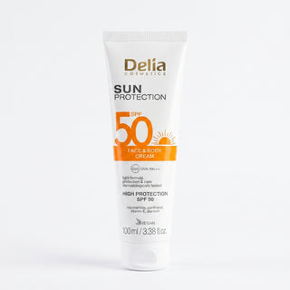 Delia Sun Protection Creme Solar Face & Corpo SPF50 100ml
