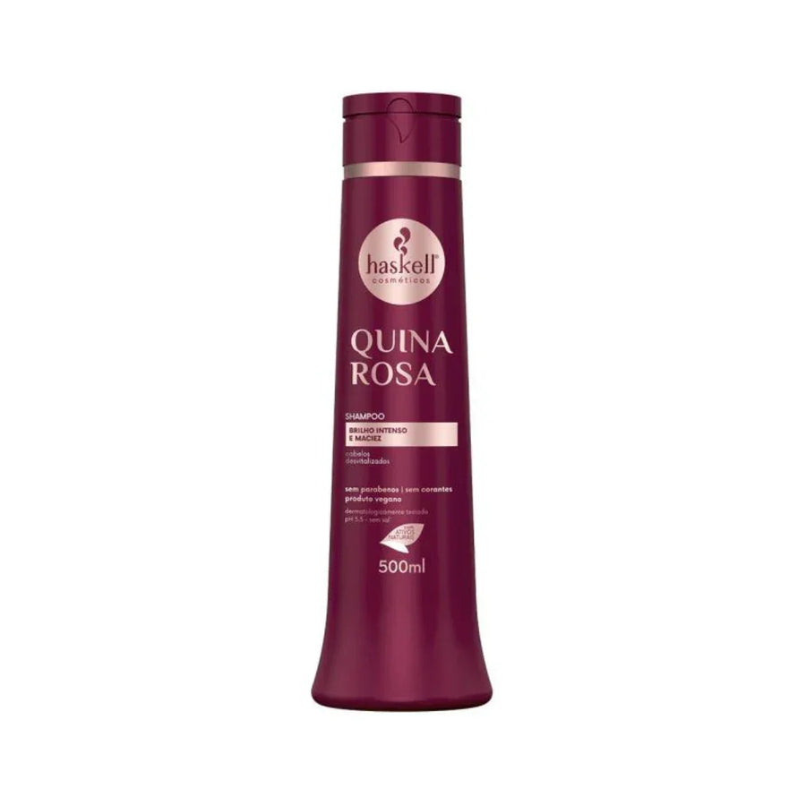 Haskell Quina Rosa Shampoo 500ml - Ilha dos cosméticos