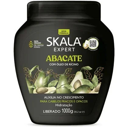 Skala Abacate Máscara 1kg - Ilha dos cosméticos