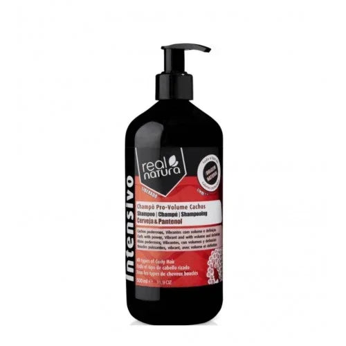 Real Natura Pro-Volume Cachos Shampoo 500ml - Ilha dos cosméticos