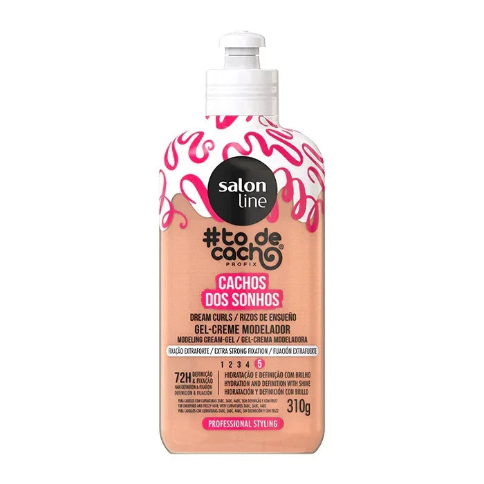 Salon Line Cachos dos Sonhos Gel Creme Modelador 310g - Ilha dos cosméticos