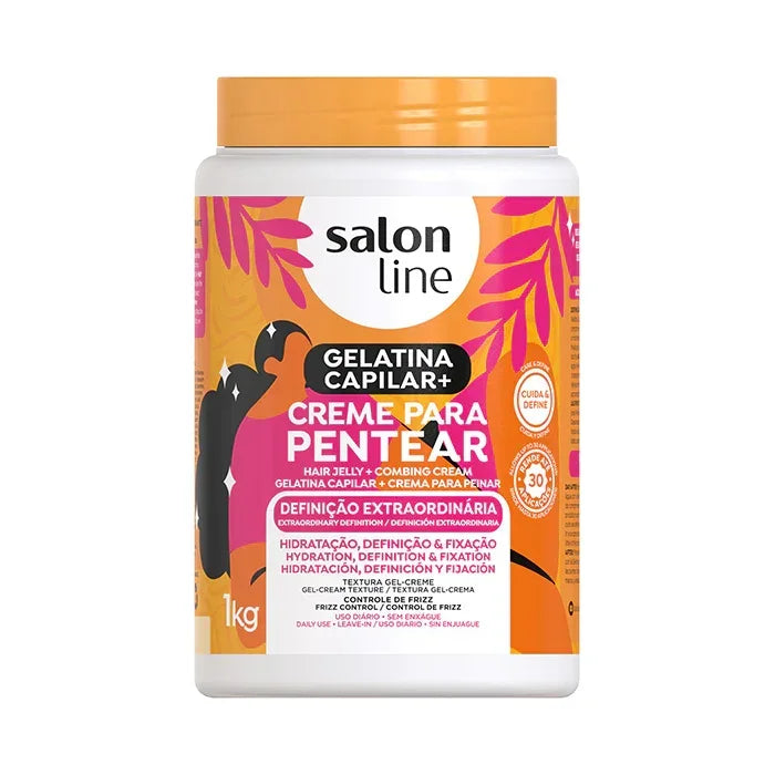 Salon Line Definição Extraordinária Creme Para Pentear 1kg - Ilha dos cosméticos