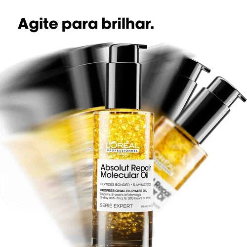L'Oréal Professionnel Absolut Repair Molecular Óleo Bifásico Reparador 90ml