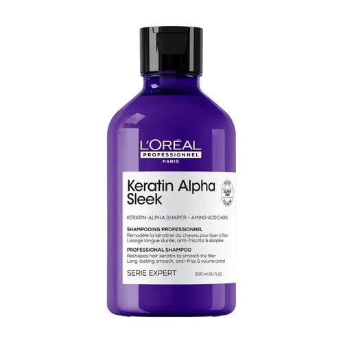 L'Oréal Professionnel Keratin Alpha Sleek Shampoo Anti-Frizz 300ml, 500ml e 1500ml 300ml