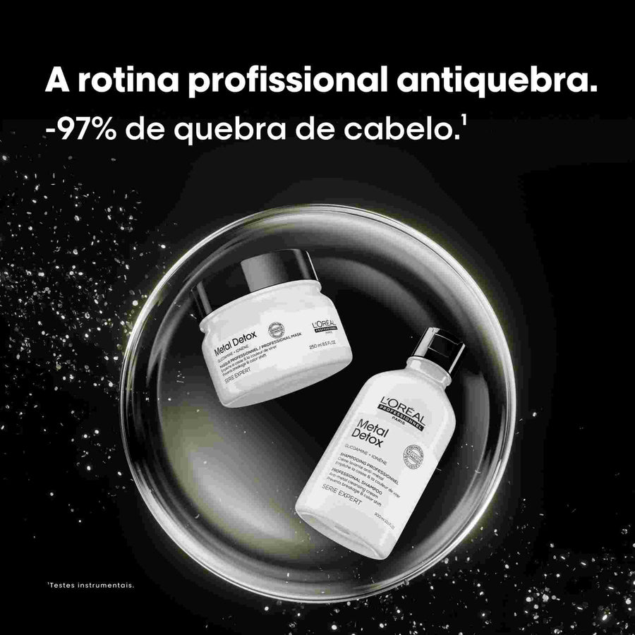 L'Oréal Professionnel Metal Detox Pack Natal Shampoo, Máscara e Leave-in, imagem 2