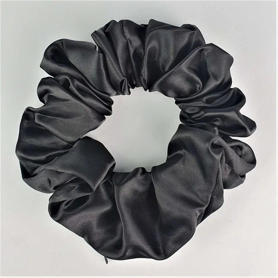 Soulta Scrunchie Secret Cetim Preto