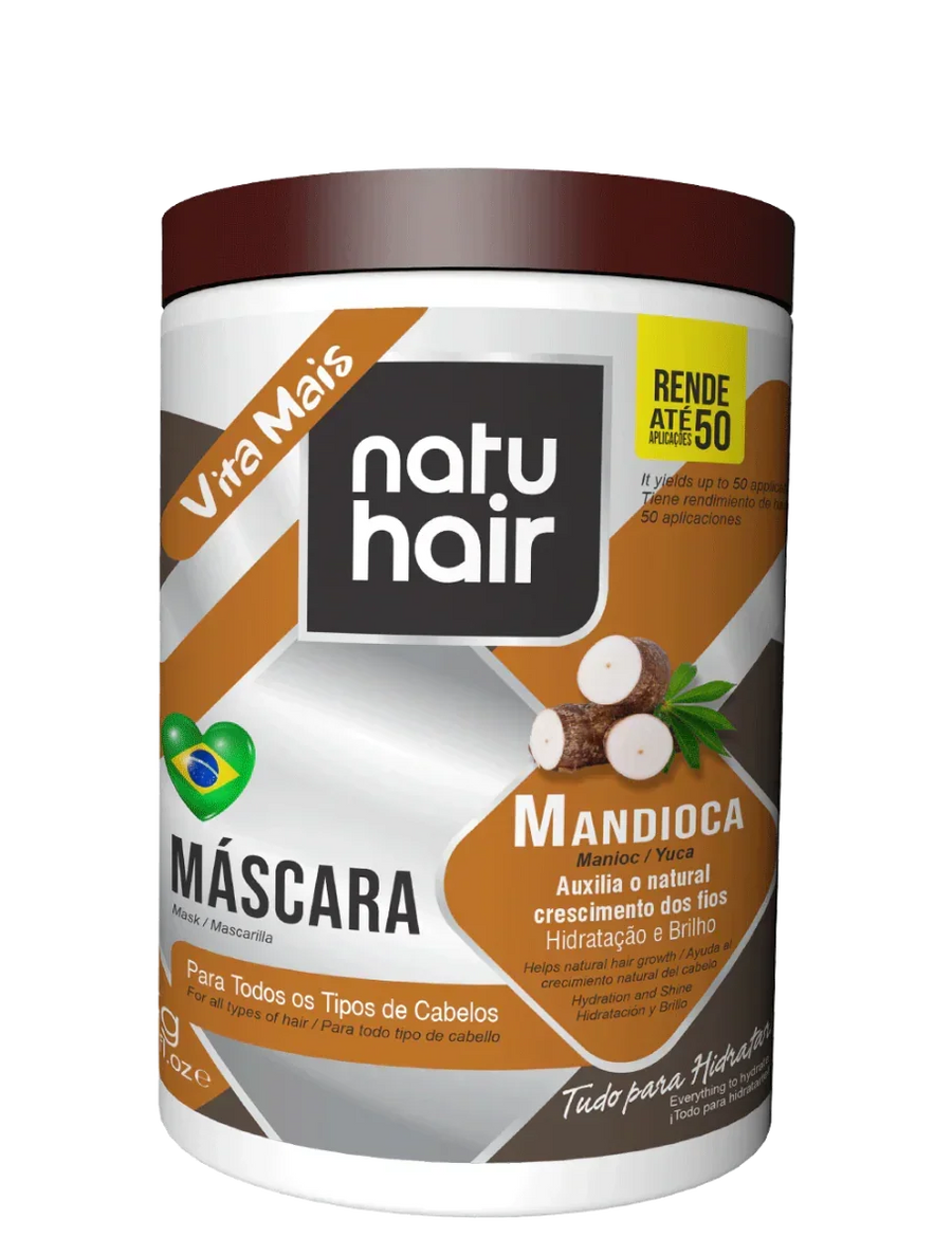 NatuHair Mandioca Máscara 1kg - Ilha dos cosméticos