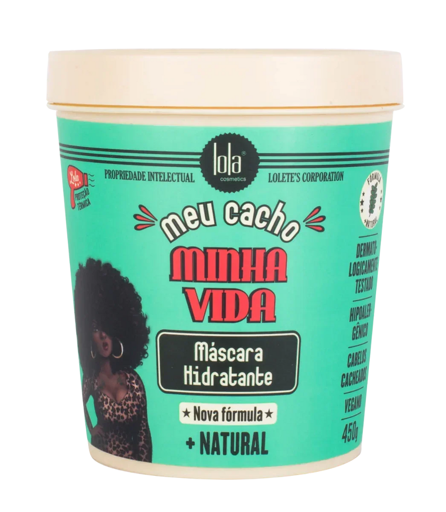 Lola Meu Cacho Minha Vida Máscara Hidratante 450g - Ilha dos cosméticos