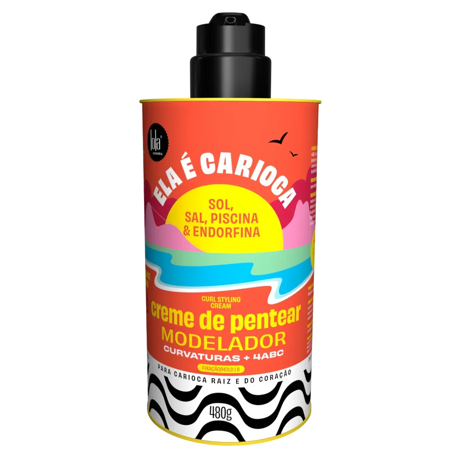 Lola Ela é Carioca Creme de Pentear 4ABC 480g - Ilha dos cosméticos