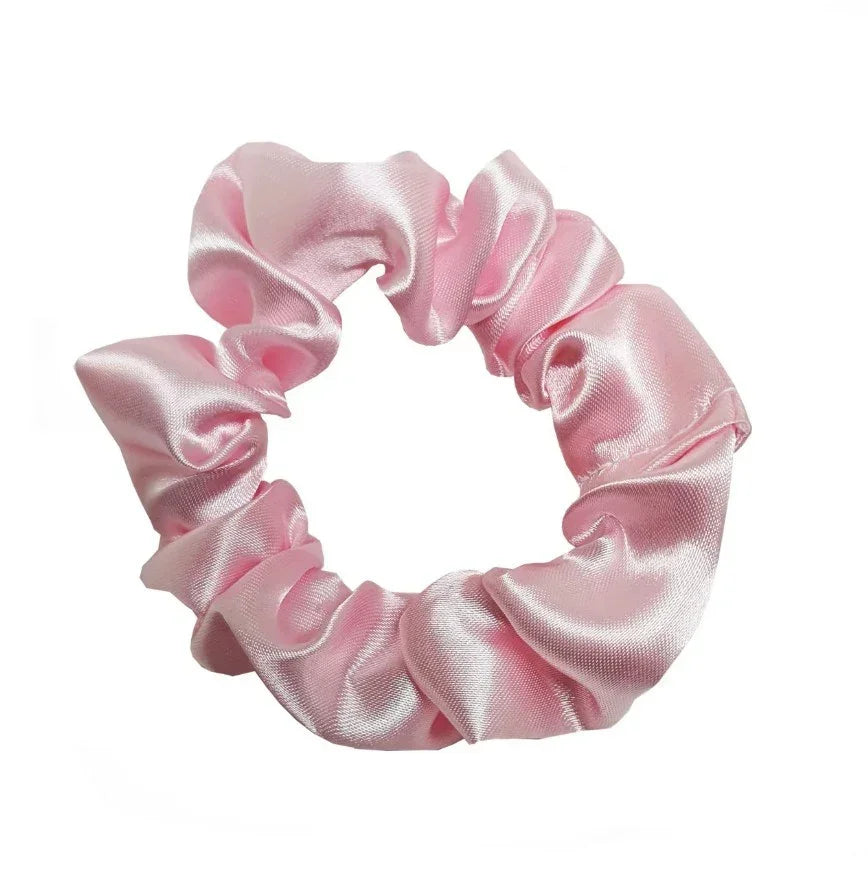 Soulta Scrunchie Cetim Anti Frizz Rosa Claro
