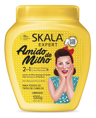 Skala Amido de Milho Máscara 1kg - Ilha dos cosméticos