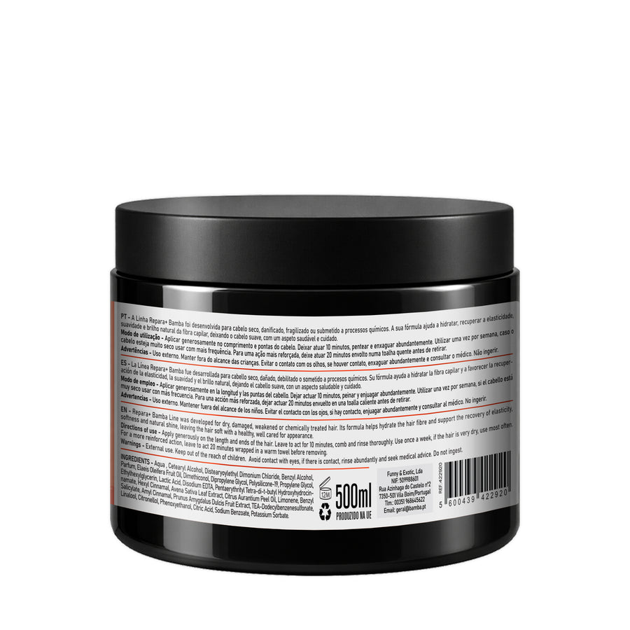 Bamba Repara+ Máscara Capilar Hidratação & Suavidade 500ml