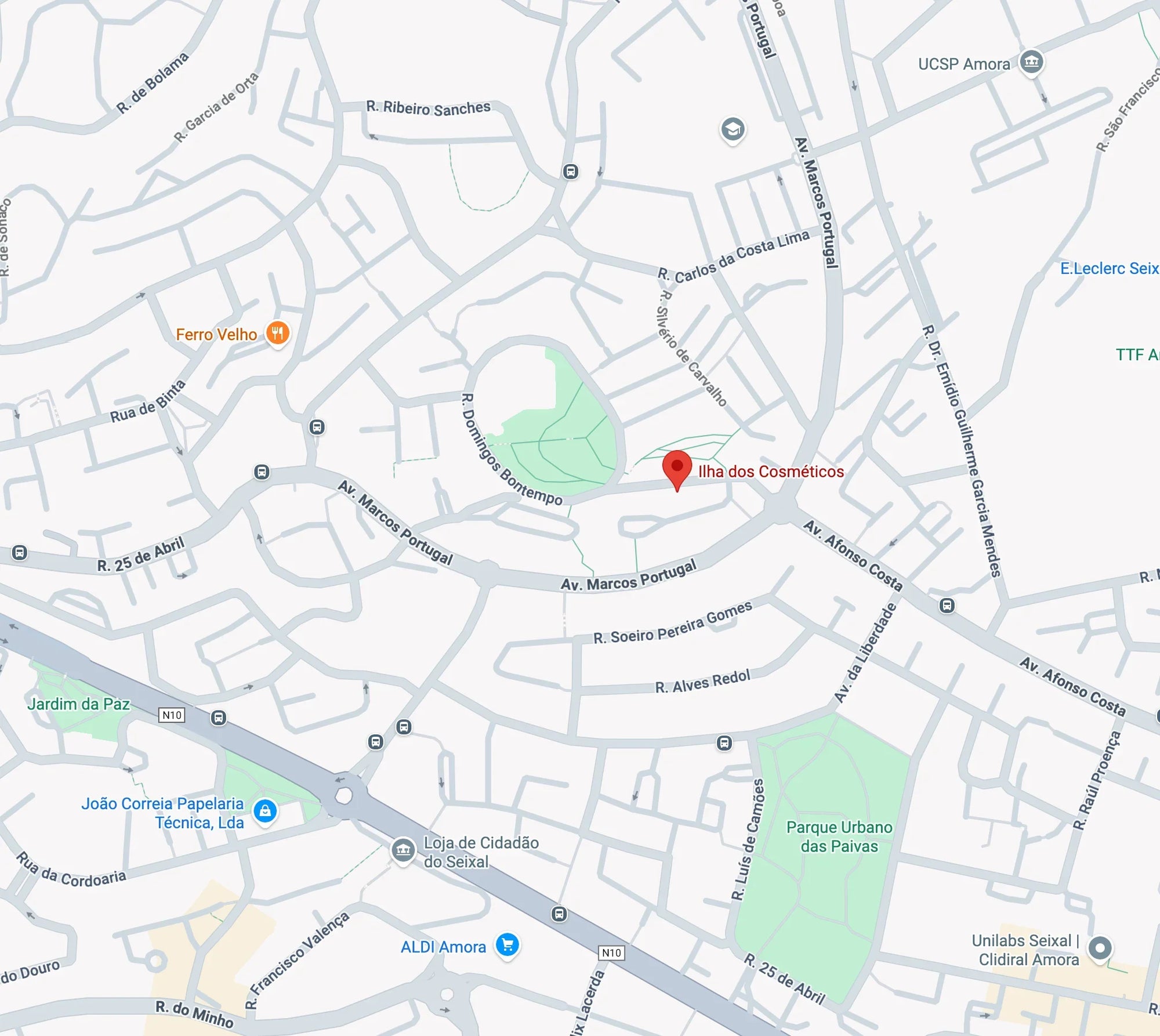 Ilha dos cosméticos