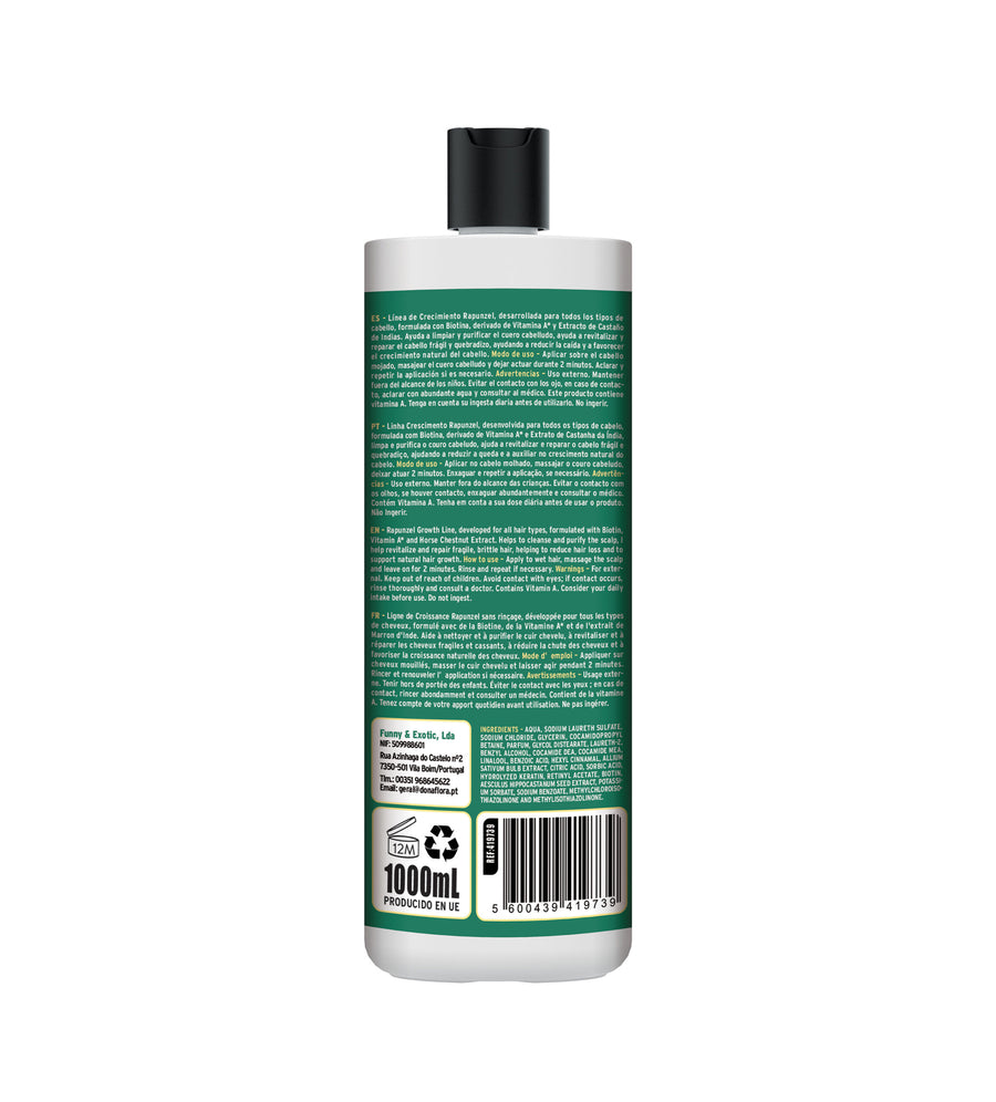 Dona Flora Rapunzel Shampoo Crescimento & Fortalecimento 1L