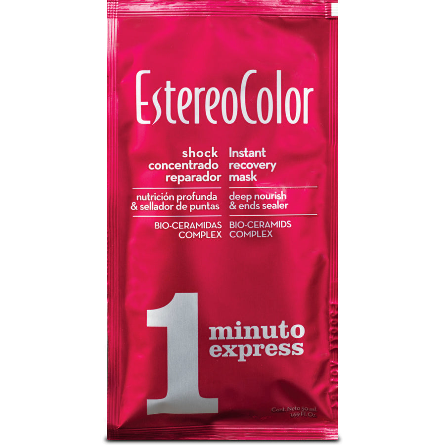 Estereocolor Shock 1 Minuto Express Máscara Reparadora de Pontas 50ml