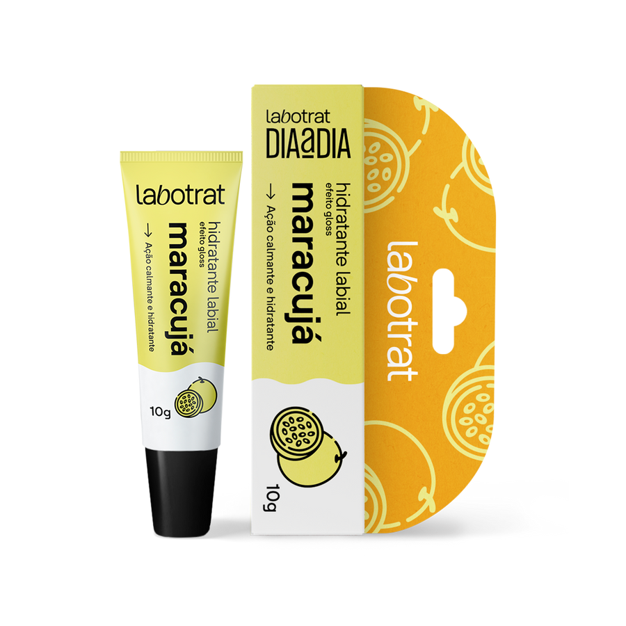 Labotrat Dia a Dia Hidratante Labial Maracujá – Efeito Gloss 10g