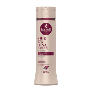 Haskell Queratina e Provitamina B5 Shampoo Reconstrutor 300ml