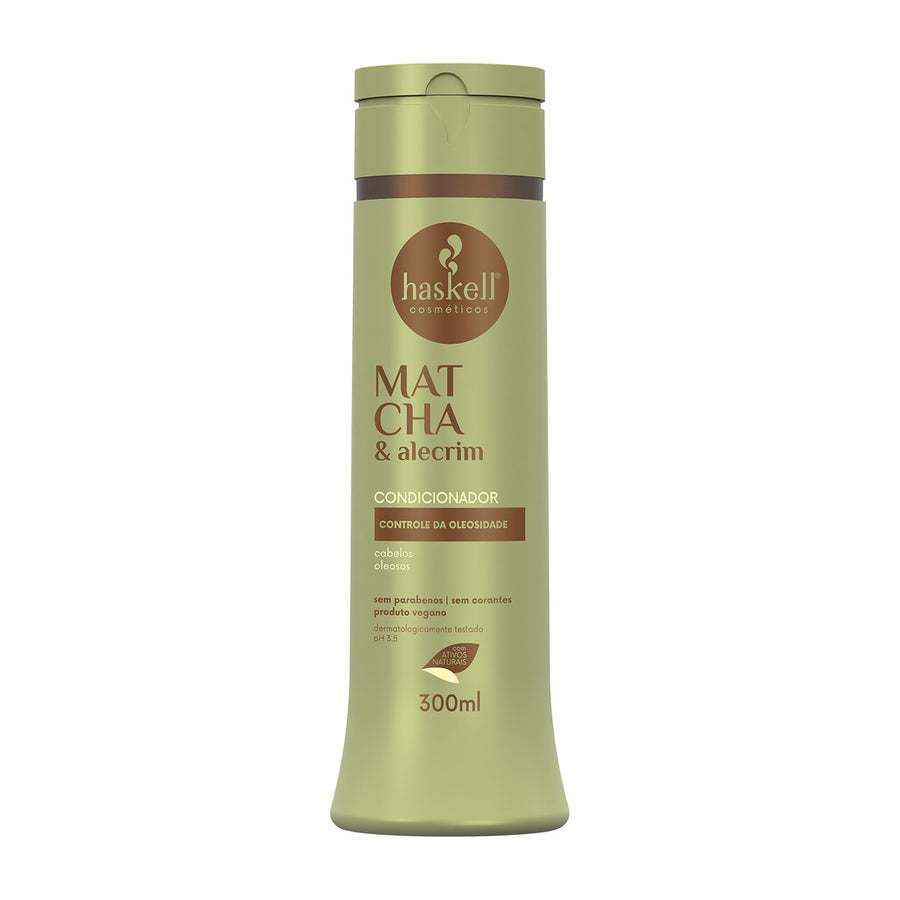 Haskell Matcha e Alecrim Condicionador Antioleosidade Leve 300ml