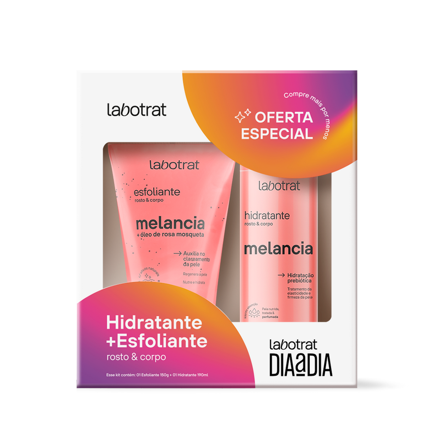 Labotrat Dia a Dia Pack Melancia — Esfoliante & Hidratante