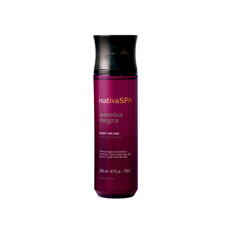 O Boticário Nativa Spa Body Splash Ameixa Negra 200ml