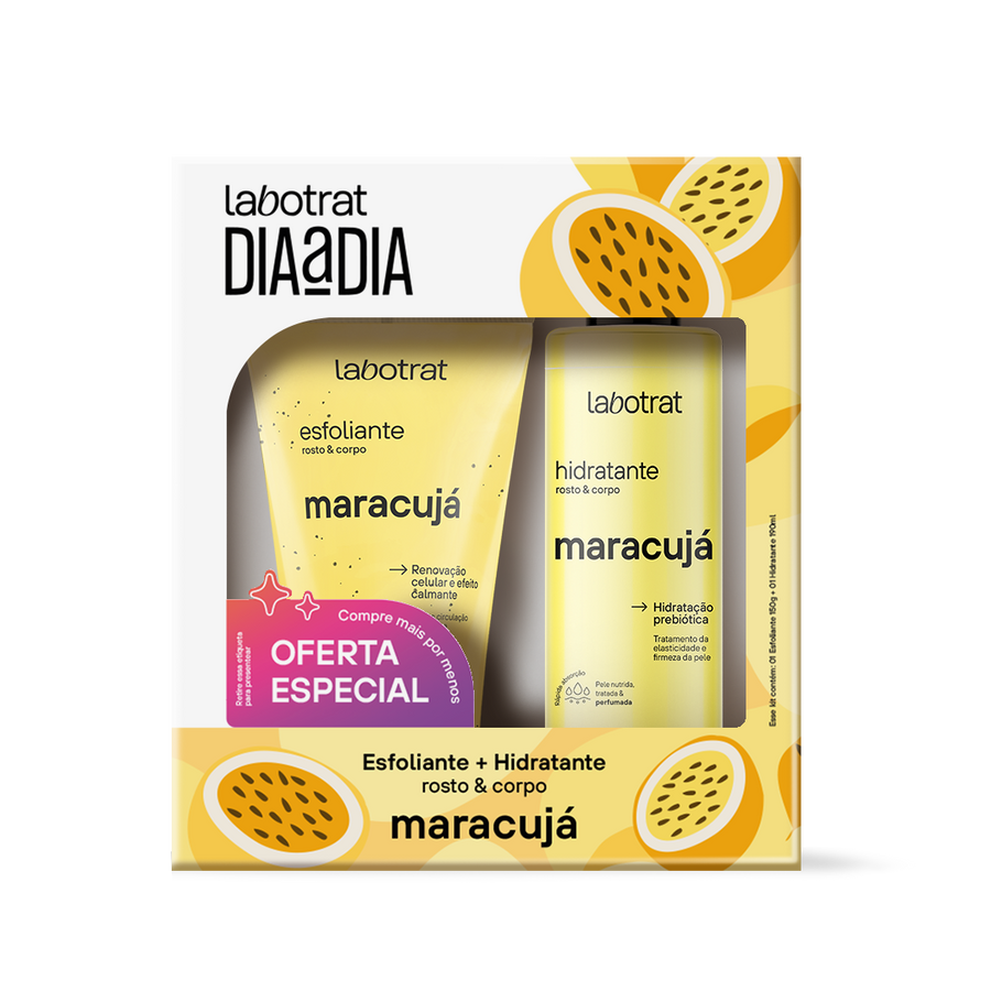 Labotrat Dia a Dia Pack Maracujá — Esfoliante & Hidratante