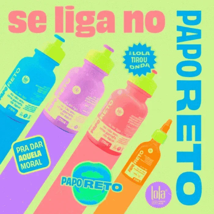 Lola Pack Papo Reto – Kit Detox, Reparação e Brilho Espelhado