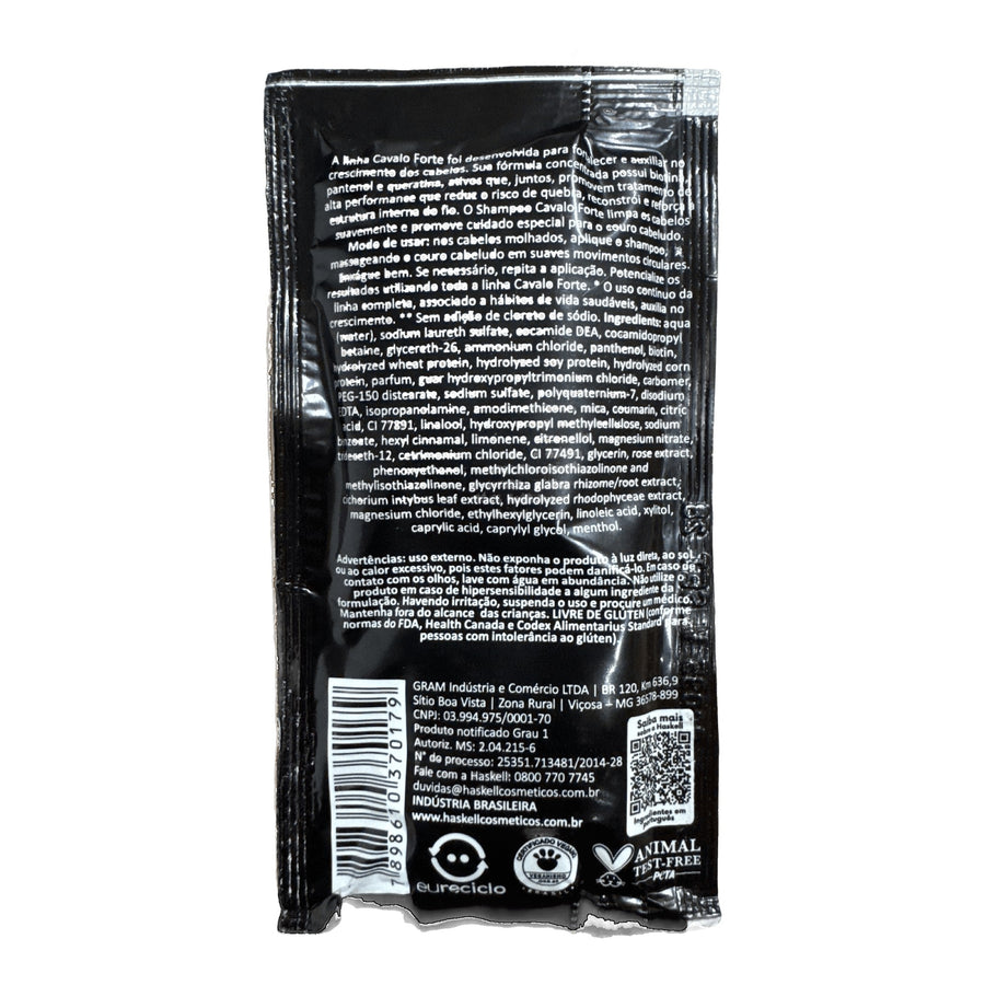 Haskell Cavalo Forte Shampoo amostra 10g