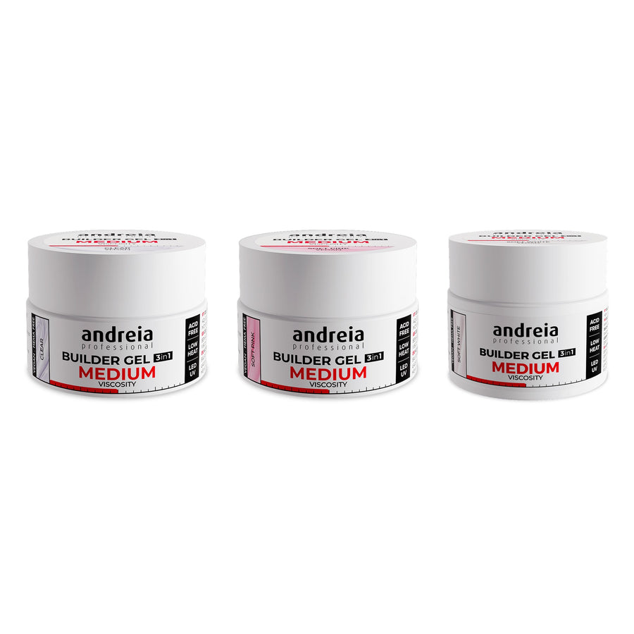 Andreia Builder Gel 3 em 1 Viscosidade Média