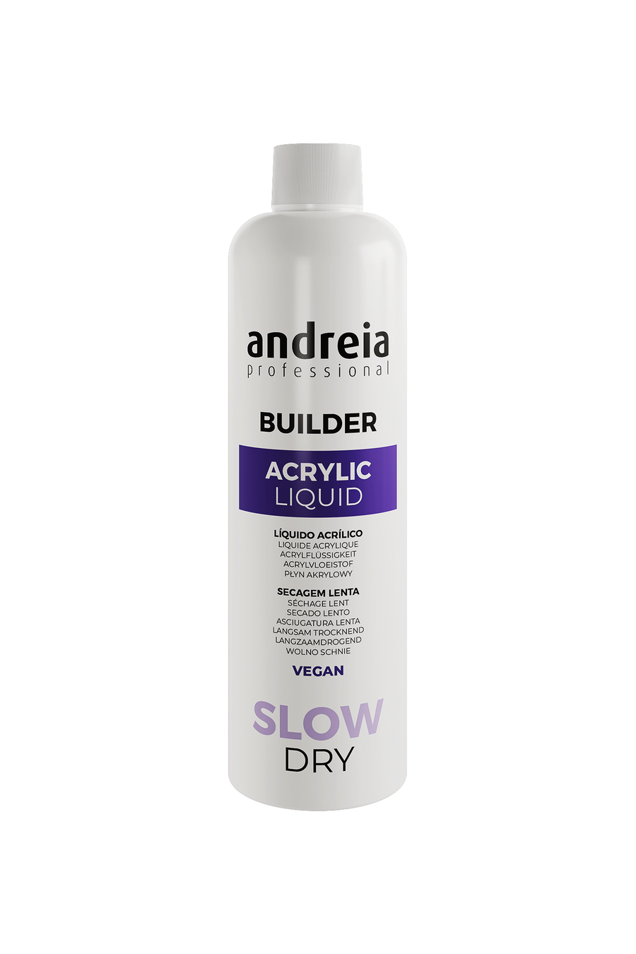 Andreia Acrylic Liquid Líquido Acrílico de Construção Secagem Lenta / 100 ml