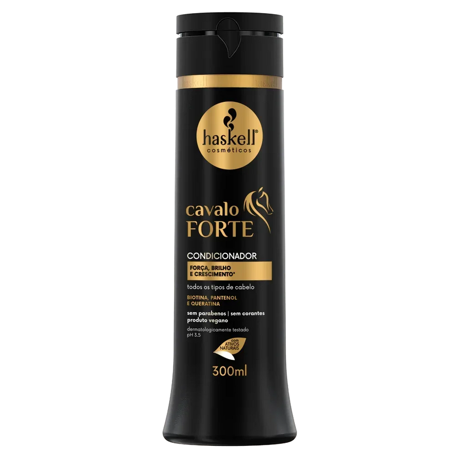 Haskell Cavalo Forte Condicionador Antiquebra 300ml e 1L