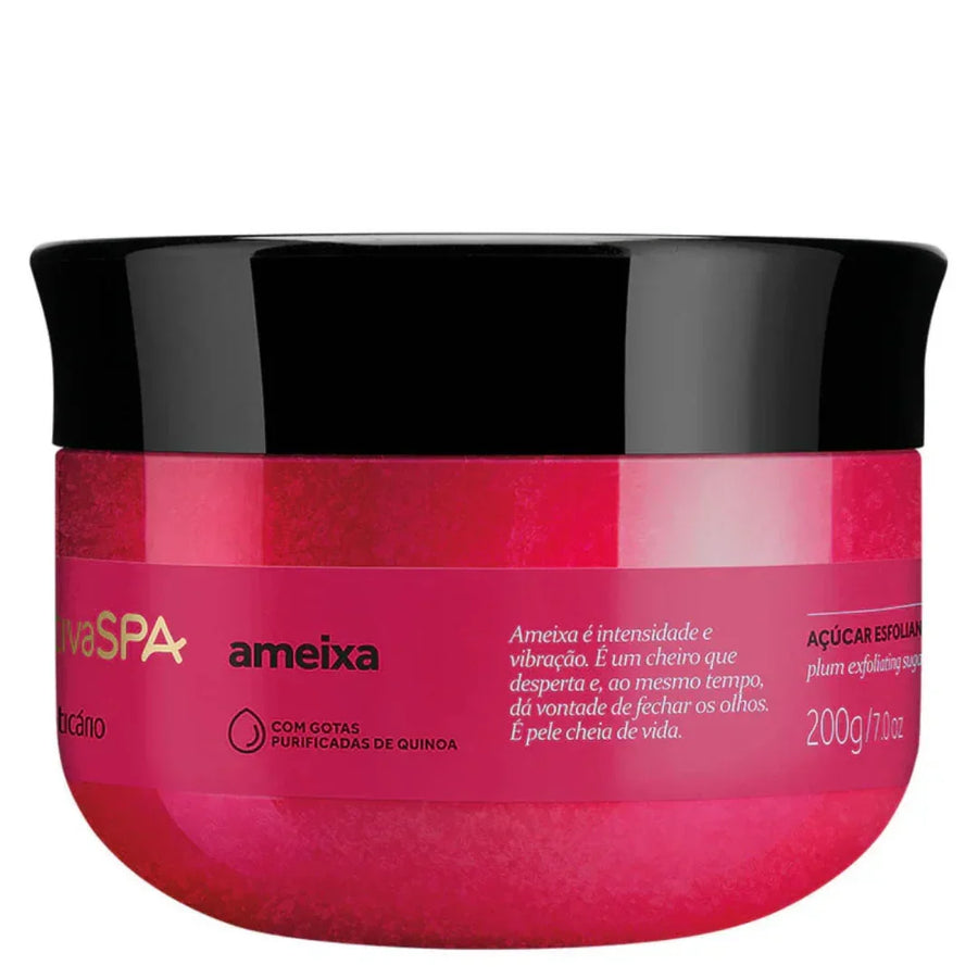 O Boticário Açúcar Esfoliante Nativa SPA Ameixa 200g - Ilha dos cosméticos