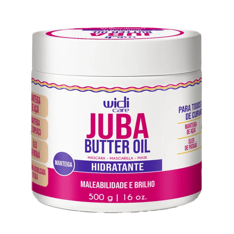 Widi Care Juba Butter Oil Máscara Hidratante 500g - Ilha dos cosméticos