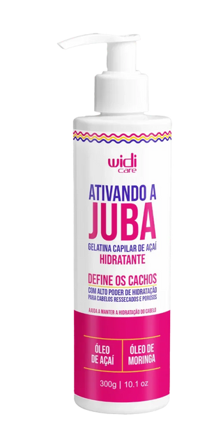 Widi Care Ativando a Juba Gelatina Capilar de Açaí Hidratante 300g - Ilha dos cosméticos