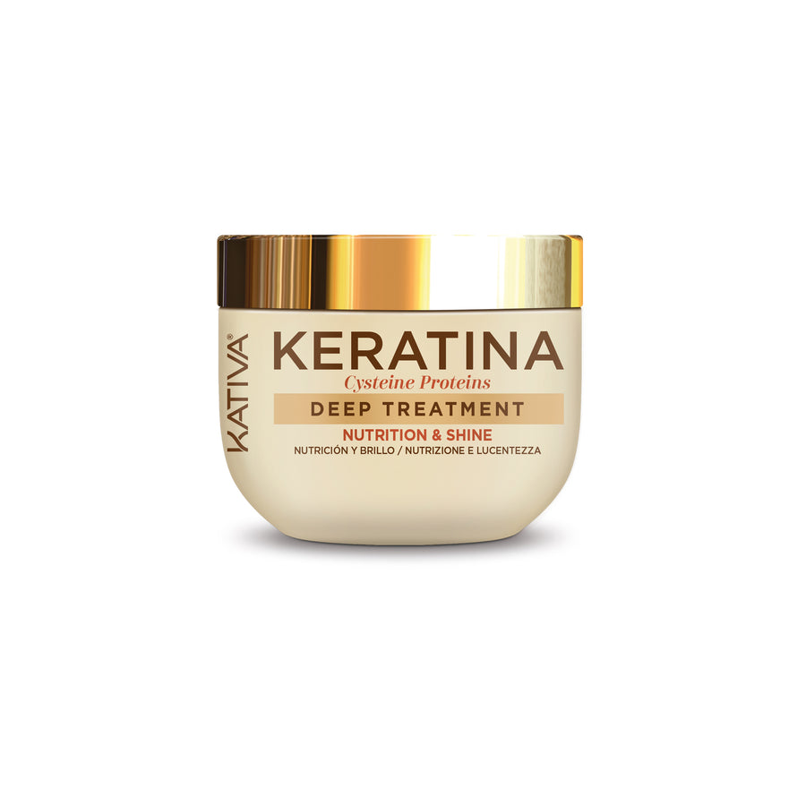 Kativa Keratina Máscara Deep Treatment Nutrição e Brilho 300ml