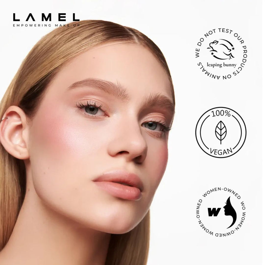 Lamel Cloud Color Blush Líquido Leve de Longa Duração 7ml Nº 01, imagem da marca Lamel