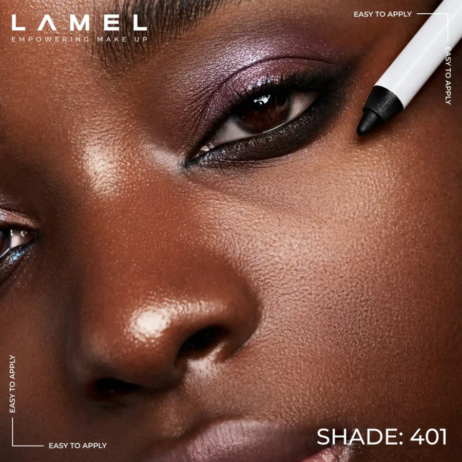 Lamel Gel Eye Liner Lápis de Olhos de Longa Duração 1,8g Nº 401, imagem da marca Lamel