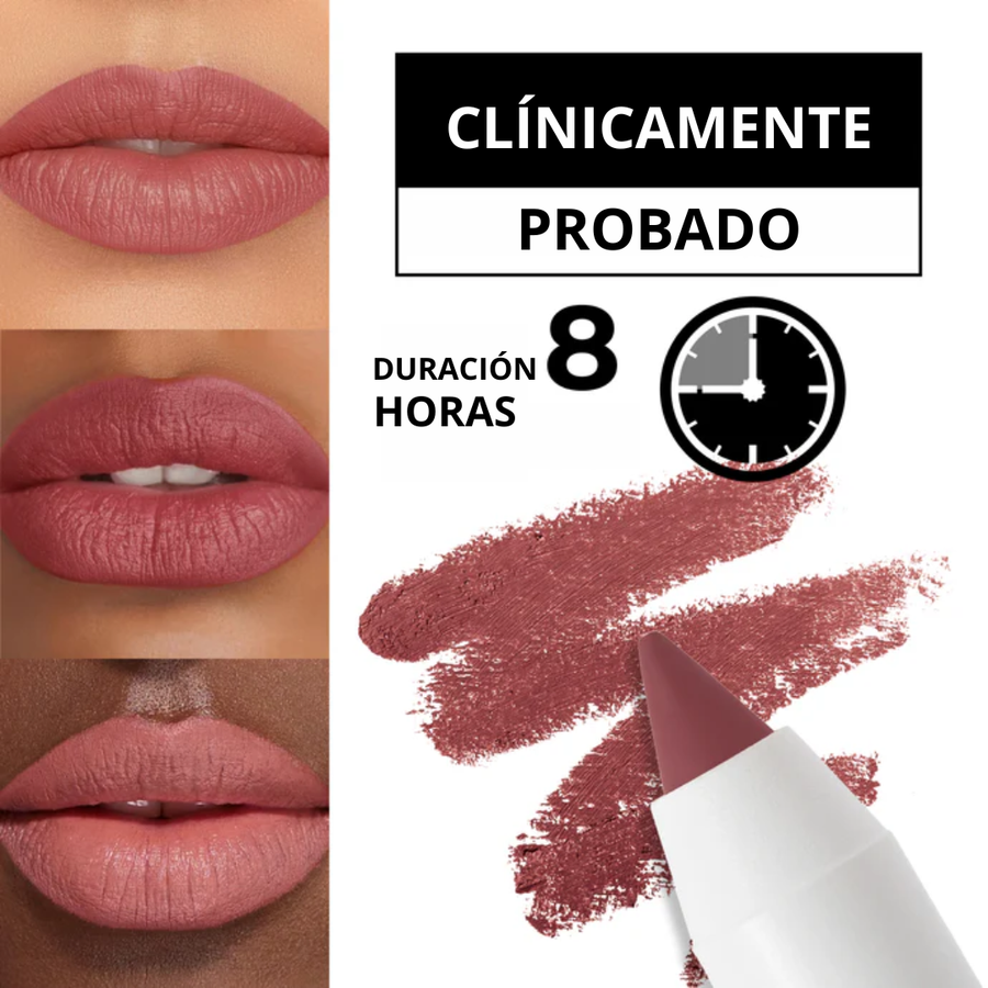 Lamel Gel Lip Liner Lápis de Lábios de Longa Duração 1,7g Nº 404, painel da marca com as características