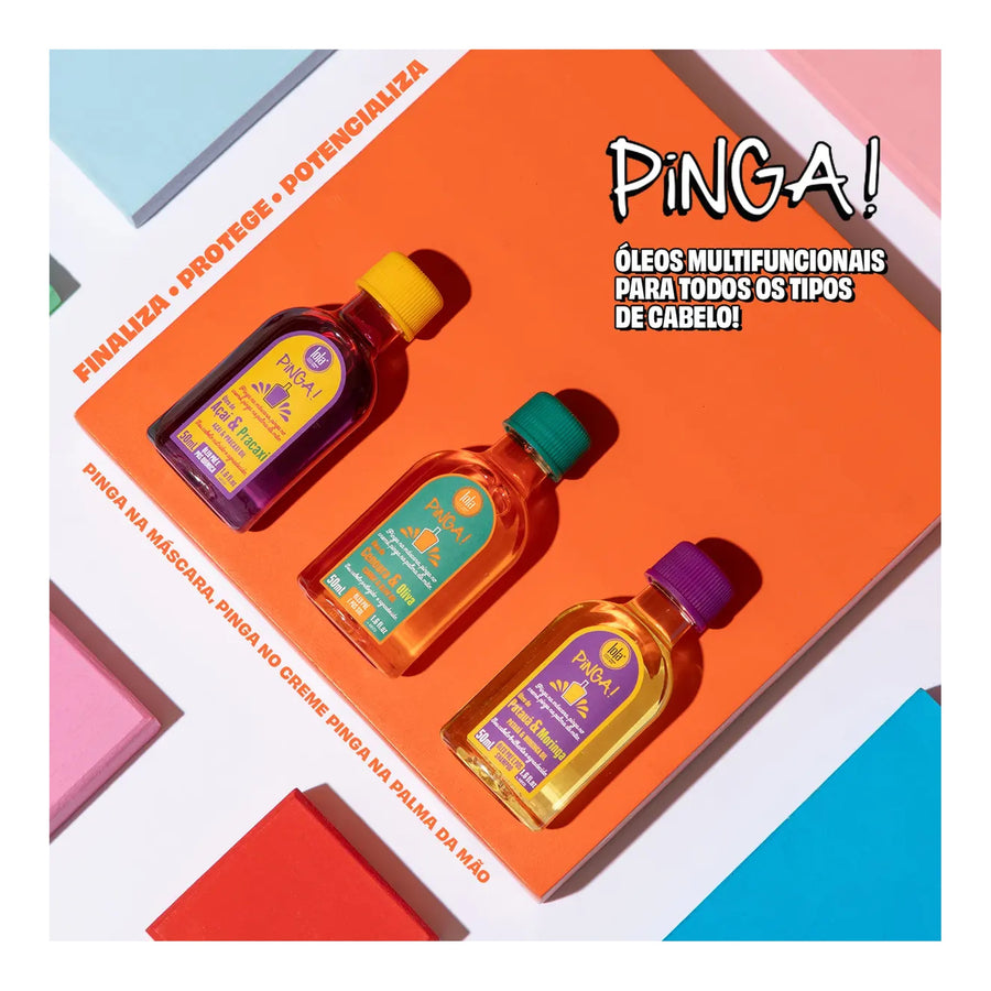 Lola Pinga Óleo Cenoura & Oliva 50ml — foto oficial da marca
