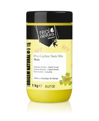 Real Natura Máscara BFF Pro Cachos Sem Nós 1kg - Ilha dos cosméticos